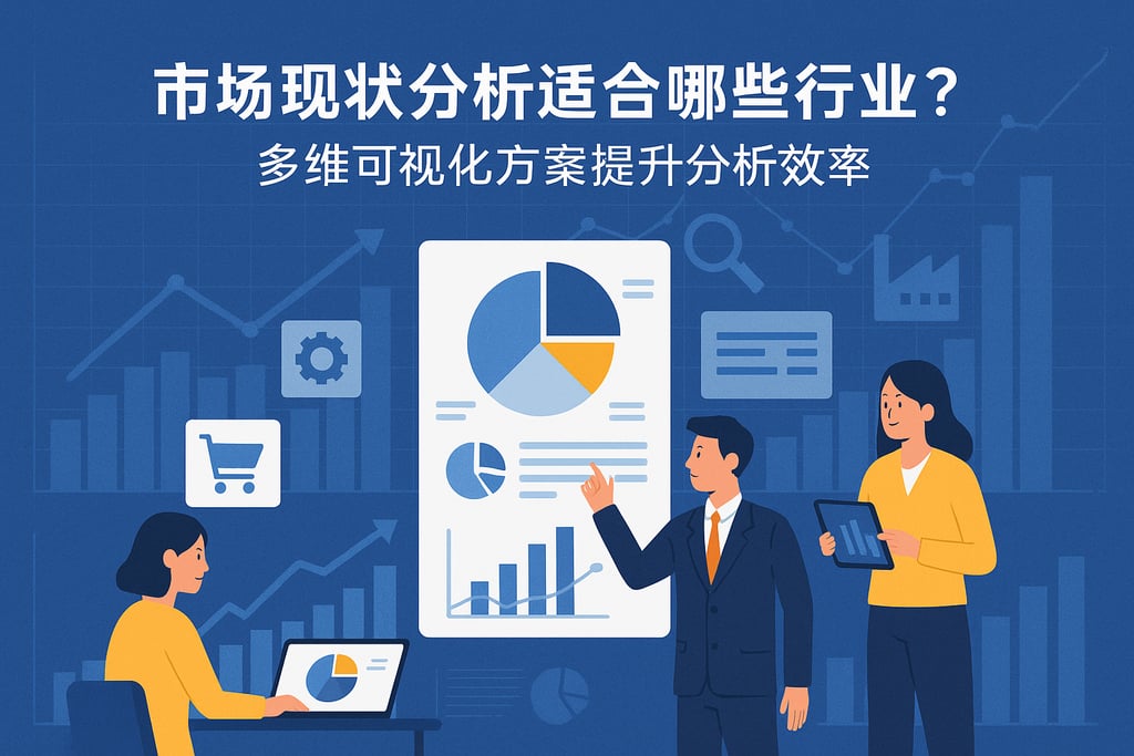 市场现状分析适合哪些行业？多维可视化方案提升分析效率