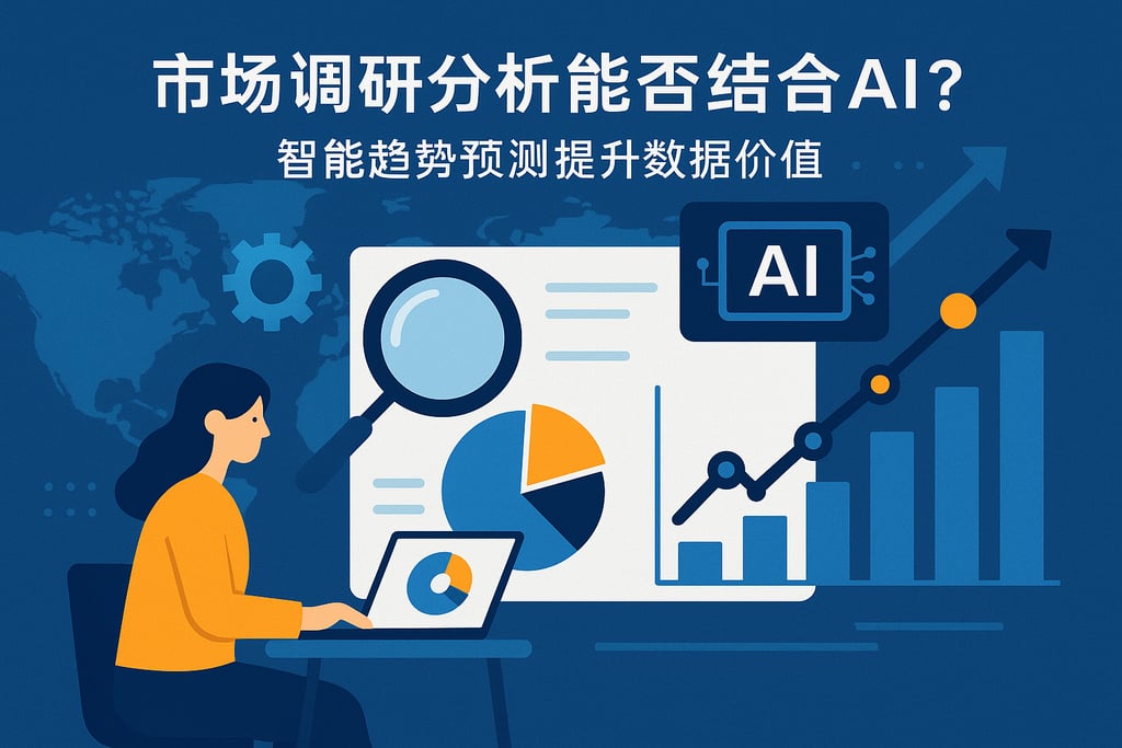 市场调研分析能否结合AI？智能趋势预测提升数据价值