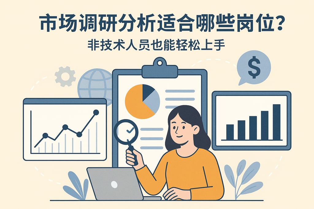 市场调研分析适合哪些岗位？非技术人员也能轻松上手