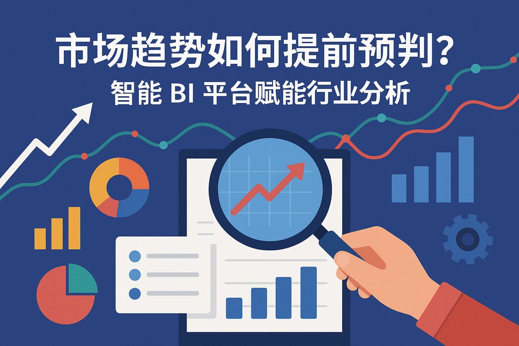 市场趋势如何提前预判？智能BI平台赋能行业分析
