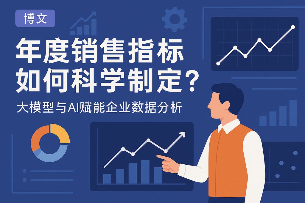 年度销售指标如何科学制定？大模型与AI赋能企业数据分析