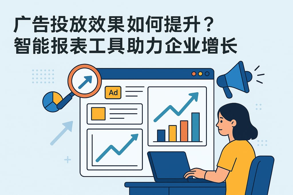 广告投放效果如何提升？智能报表工具助力企业增长