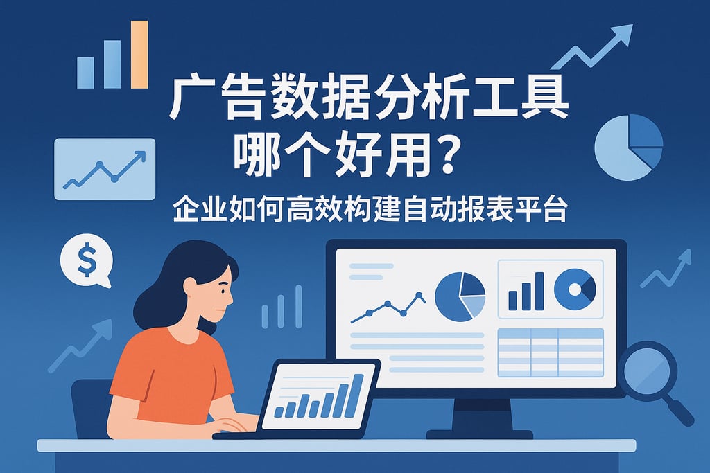 广告数据分析工具哪个好用？企业如何高效构建自动报表平台