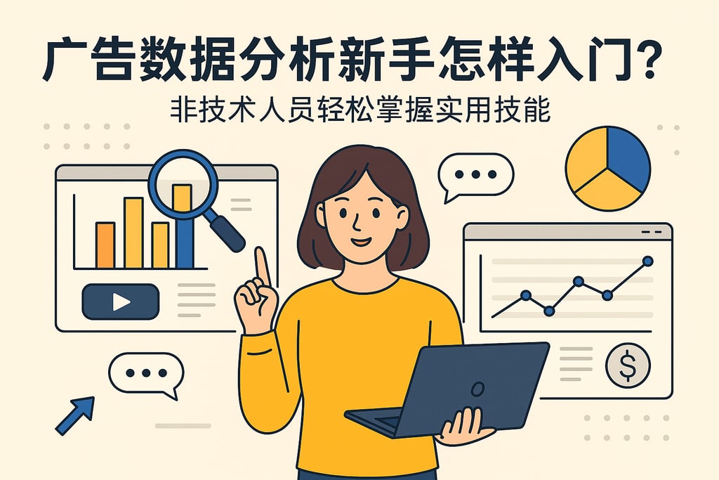 广告数据分析新手该怎么入门？非技术人员轻松掌握实用技能