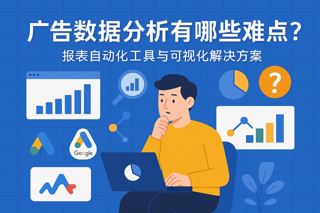 广告数据分析有哪些难点？报表自动化工具与可视化解决方案