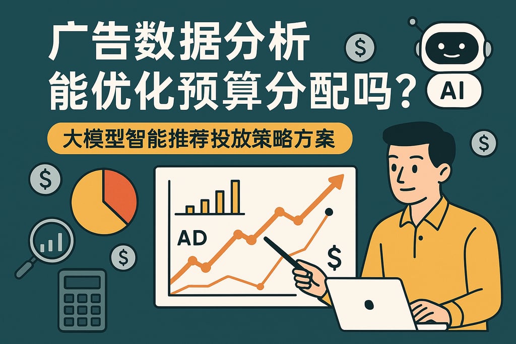 广告数据分析能优化预算分配吗？大模型智能推荐投放策略方案