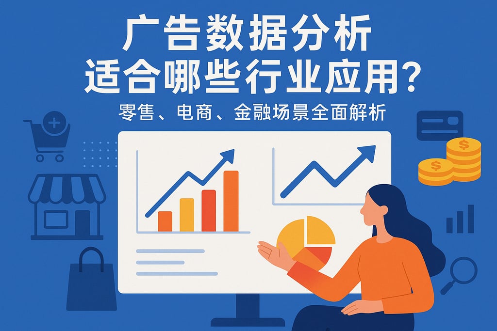 广告数据分析适合哪些行业应用？零售电商金融场景全面解析