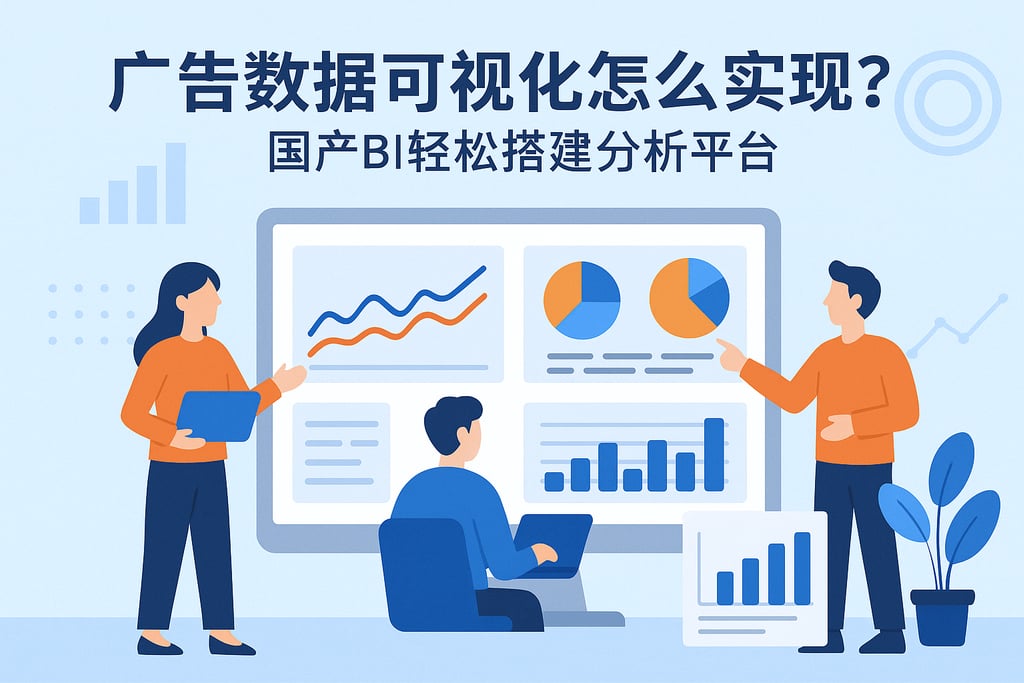 广告数据可视化怎么实现？国产BI轻松搭建分析平台