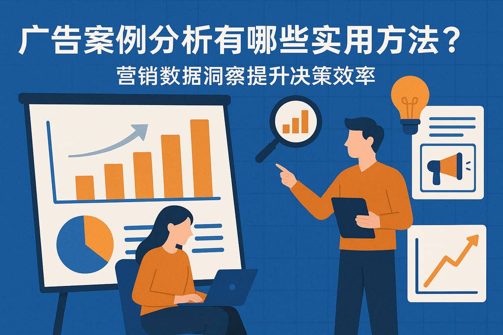 广告案例分析有哪些实用方法？营销数据洞察提升决策效率