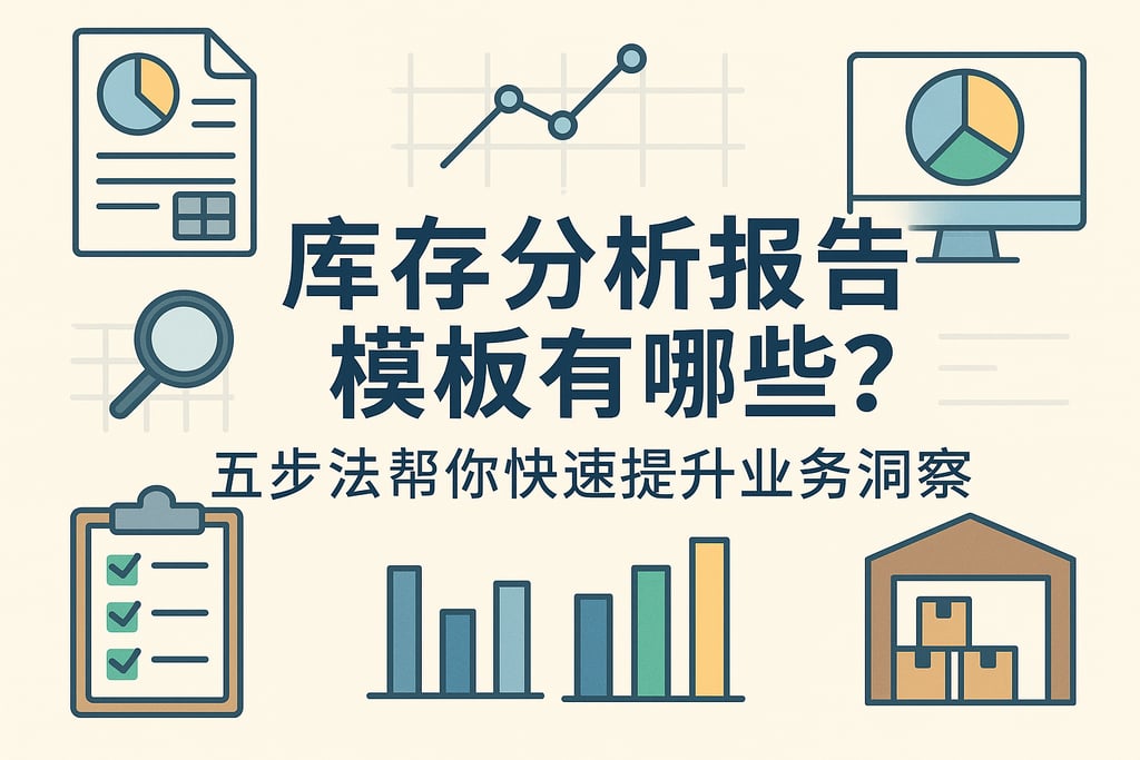 库存分析报告模板有哪些？五步法帮你快速提升业务洞察
