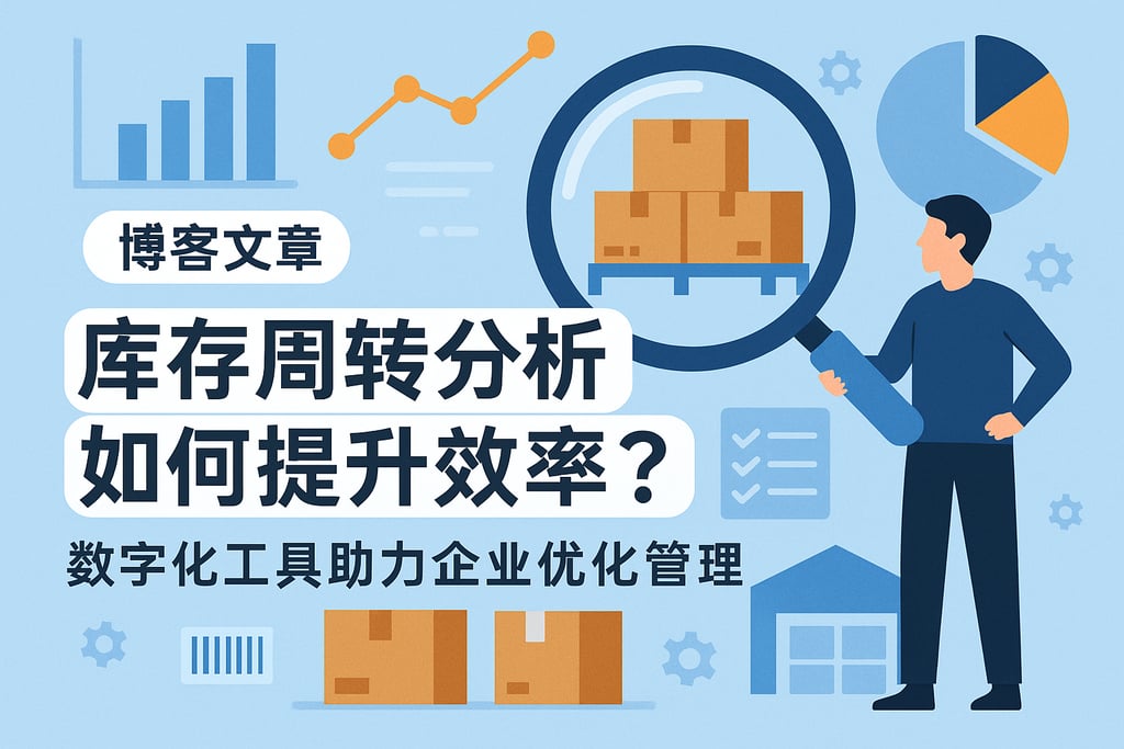 库存周转分析如何提升效率？数字化工具助力企业优化管理