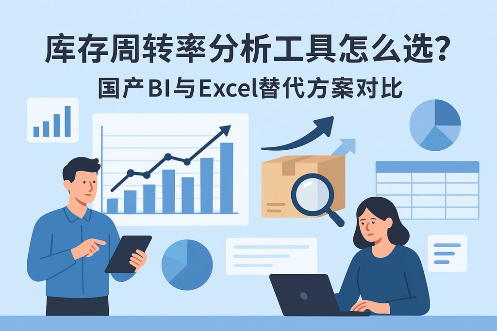 库存周转率分析工具怎么选？国产BI与Excel替代方案对比