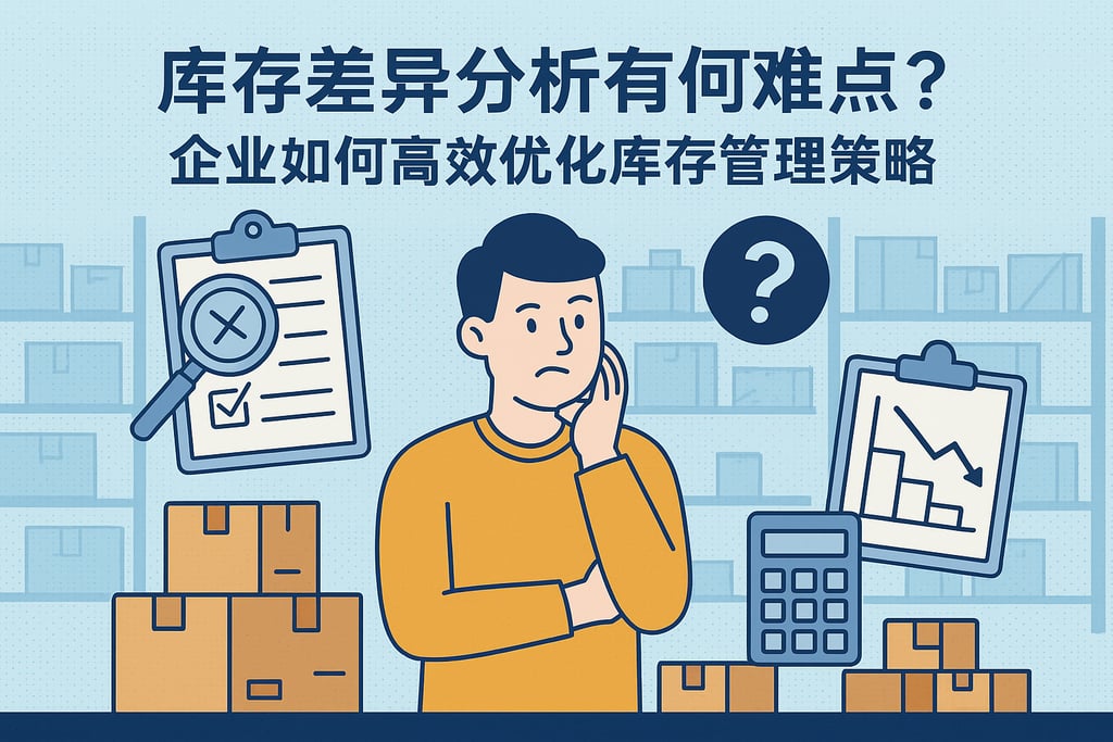 库存差异分析有什么难点？企业如何高效优化库存管理策略