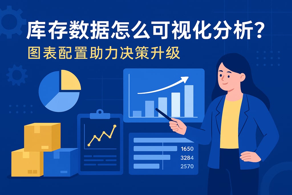 库存数据怎么可视化分析？图表配置助力决策升级