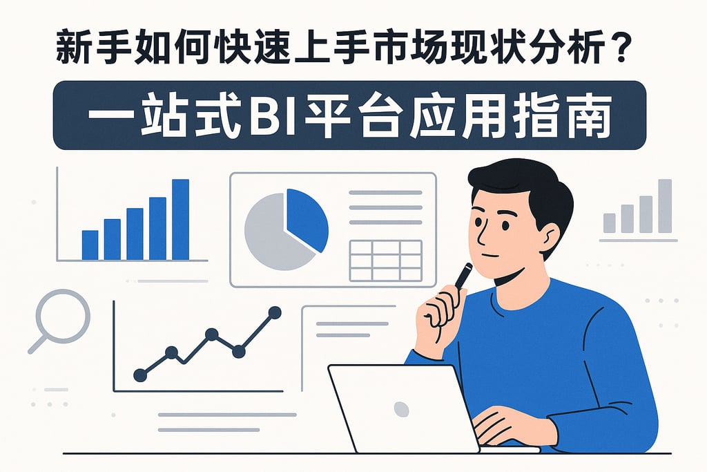新手如何快速上手市场现状分析？一站式BI平台应用指南