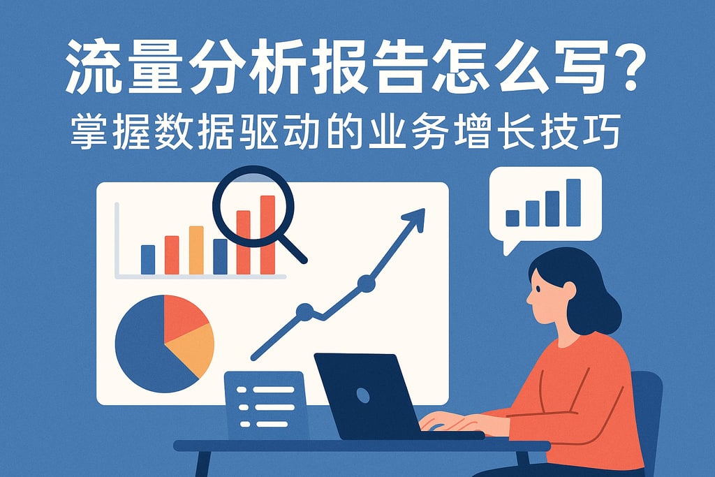 流量分析报告怎么写？掌握数据驱动的业务增长技巧