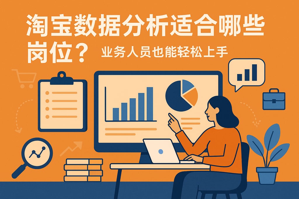 淘宝数据分析适合哪些岗位？业务人员也能轻松上手