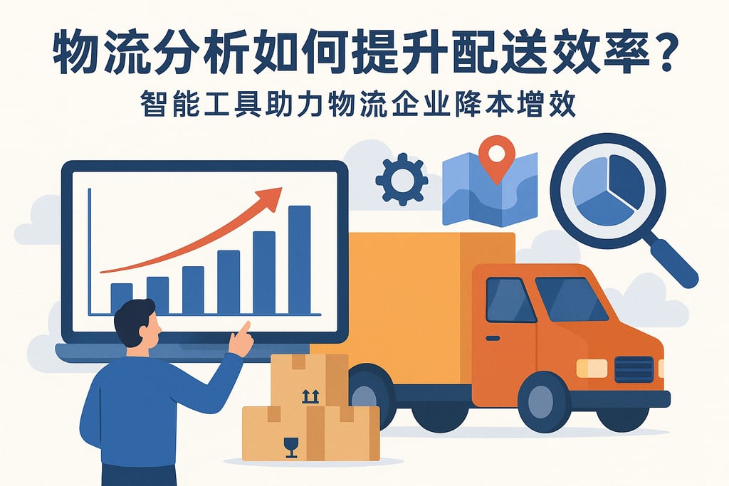 物流分析如何提升配送效率？智能工具助力物流企业降本增效