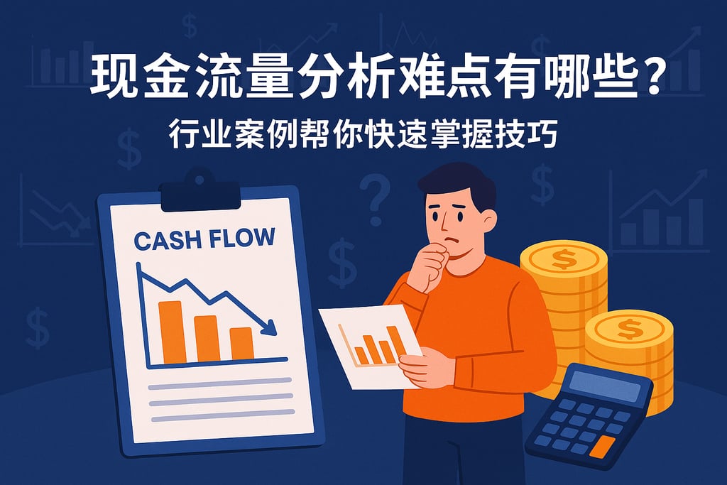 现金流量分析难点有哪些？行业案例帮你快速掌握技巧