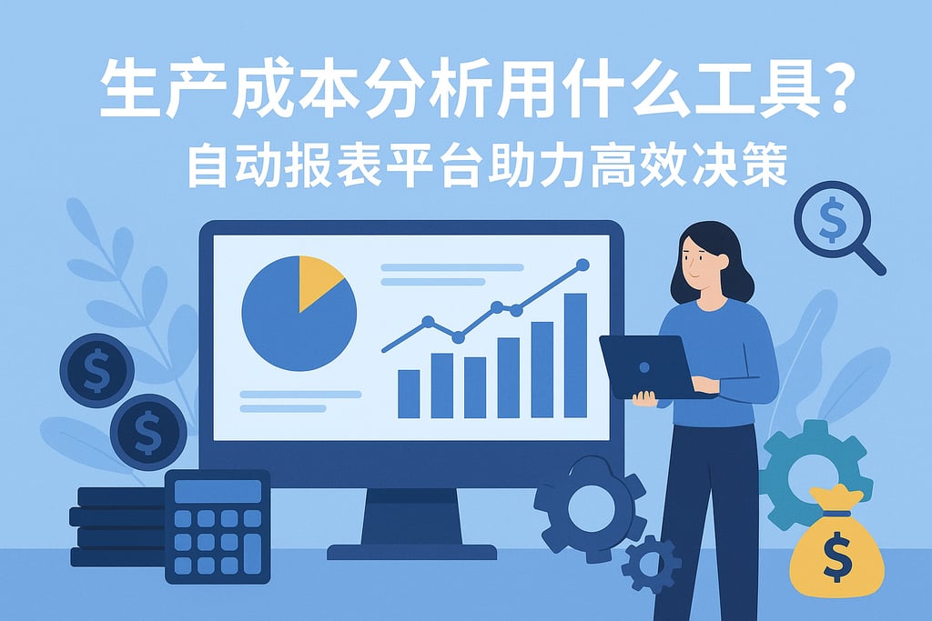 生产成本分析用什么工具？自动报表平台助力高效决策