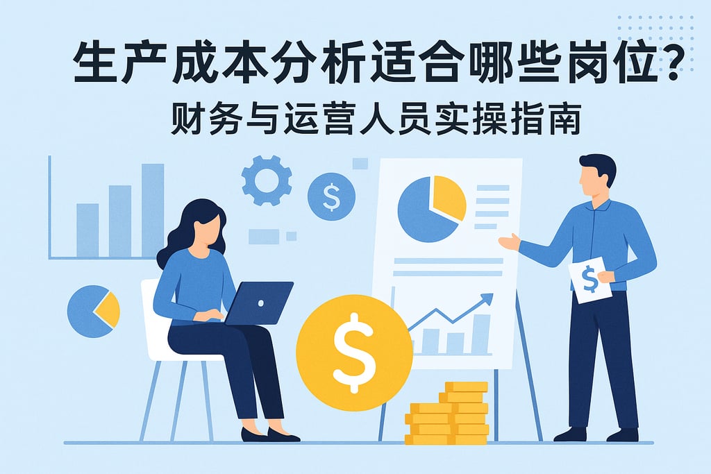 生产成本分析适合哪些岗位？财务与运营人员实操指南