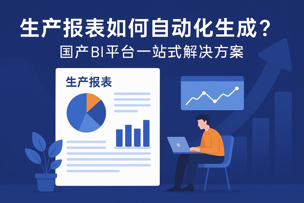 生产报表如何自动化生成？国产BI平台一站式解决方案