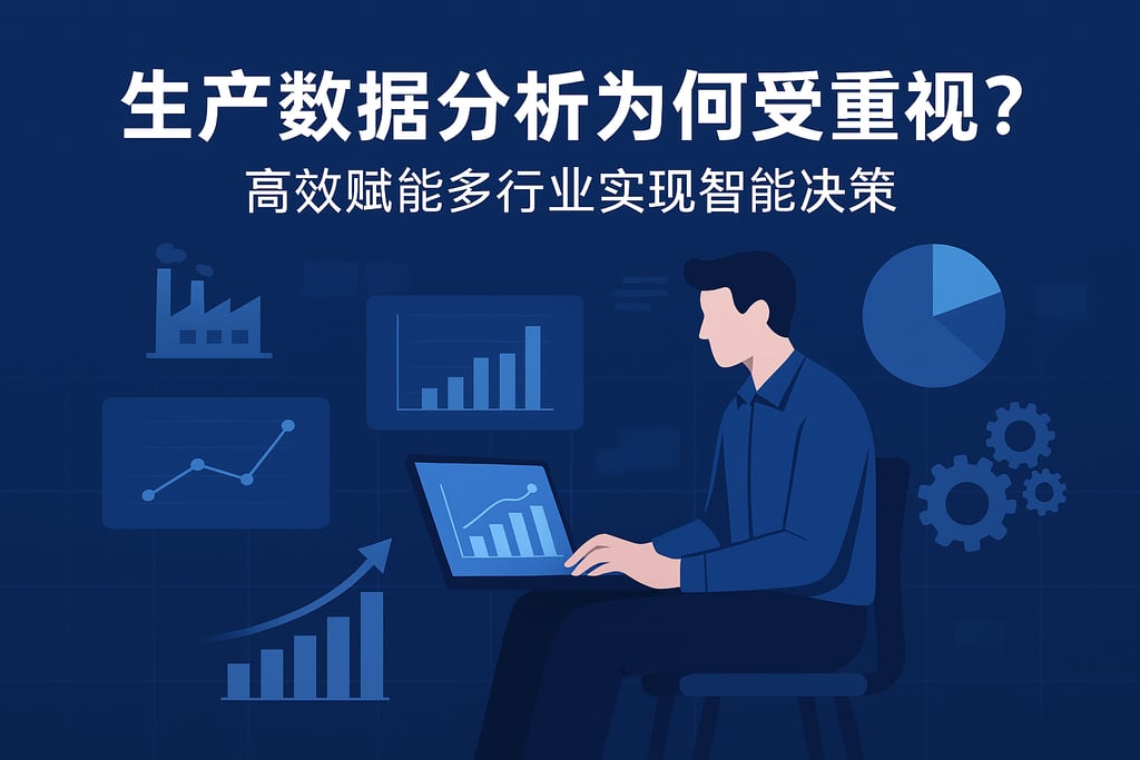 生产数据分析为何受重视？高效赋能多行业实现智能决策