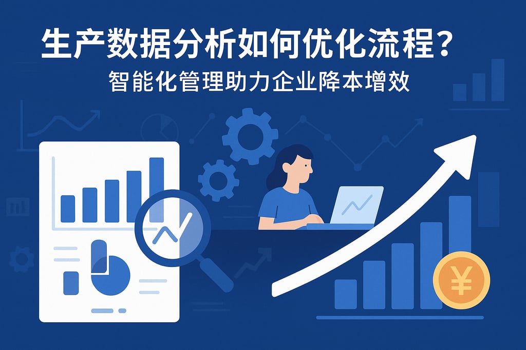 生产数据分析如何优化流程？智能化管理助力企业降本增效