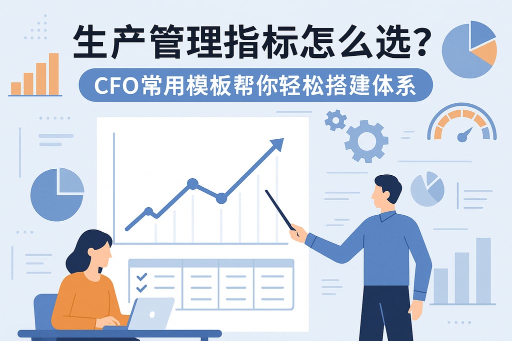 生产管理指标怎么选？CFO常用模板帮你轻松搭建体系