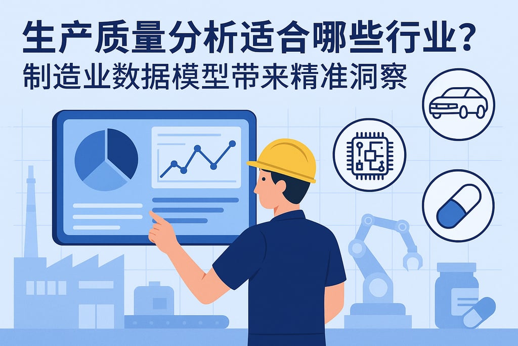 生产质量分析适合哪些行业？制造业数据模型带来精准洞察