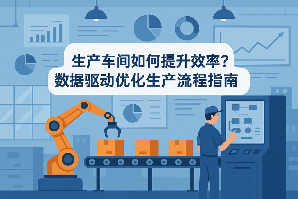 生产车间分析如何提升效率？数据驱动优化生产流程指南