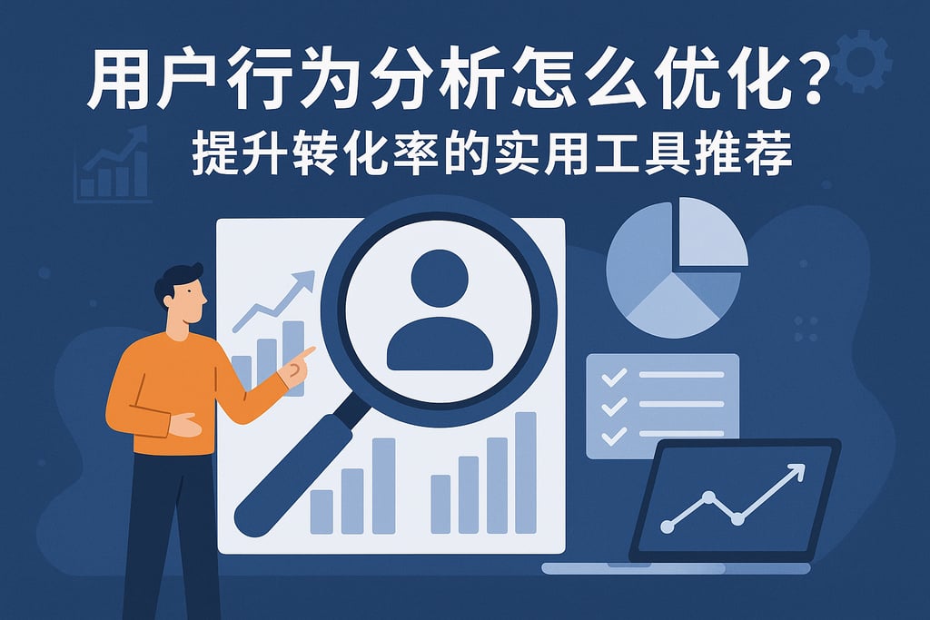 用户行为分析怎么优化？提升转化率的实用工具推荐