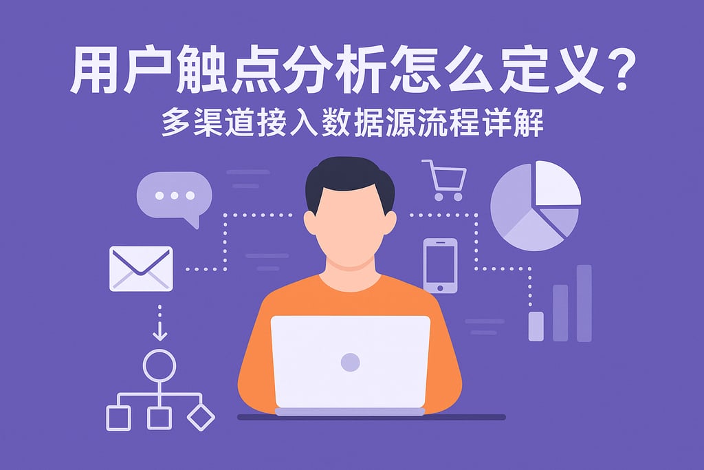 用户触点分析怎么定义？多渠道接入数据源流程详解