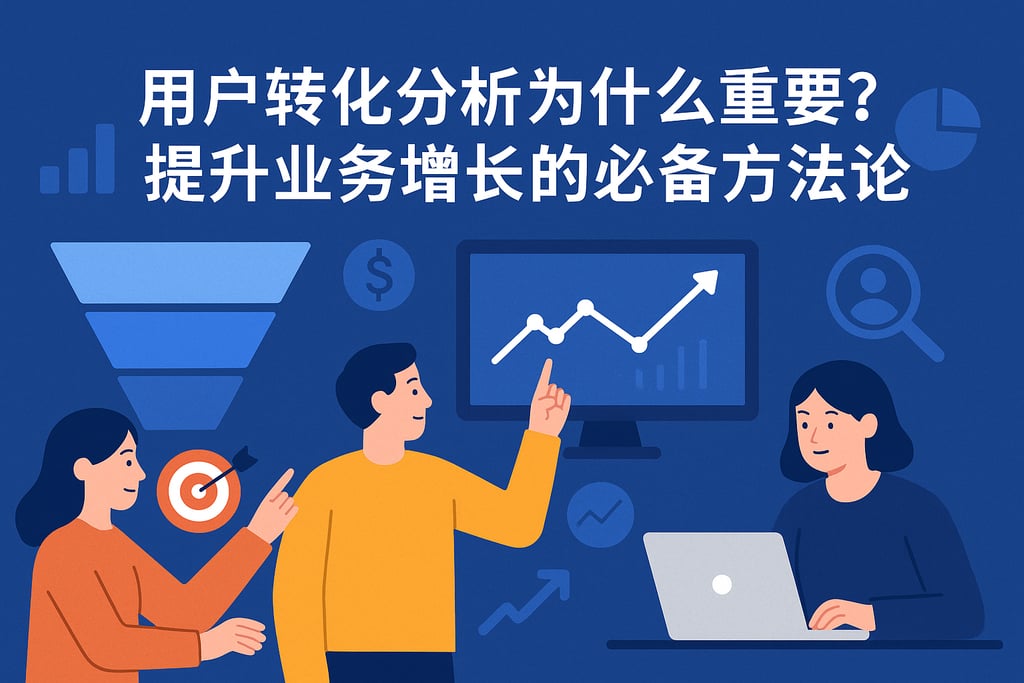 用户转化分析为什么重要？提升业务增长的必备方法论