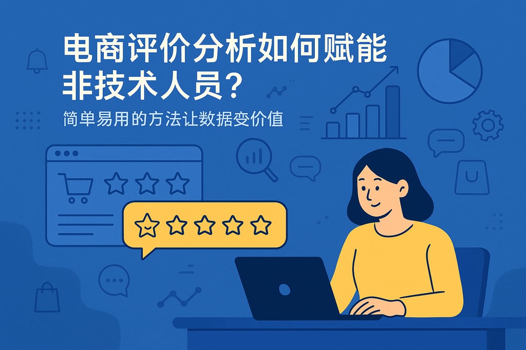 电商评价分析如何赋能非技术人员？简单易用的方法让数据变价值