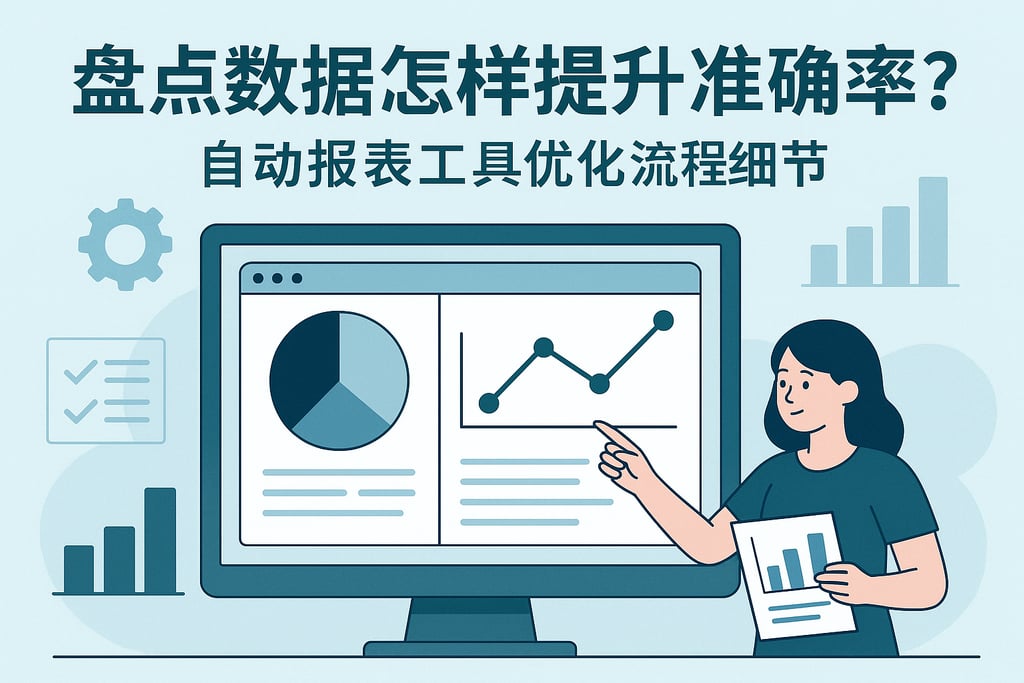 盘点数据怎样提升准确率？自动报表工具优化流程细节