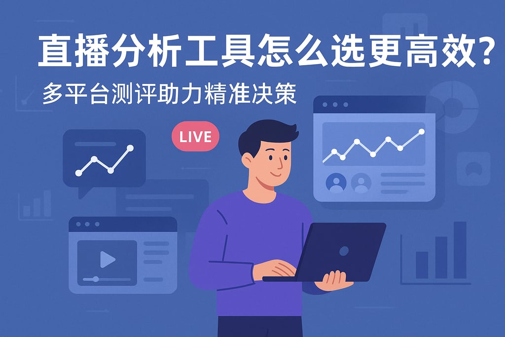 直播分析工具怎么选更高效？多平台测评助力精准决策