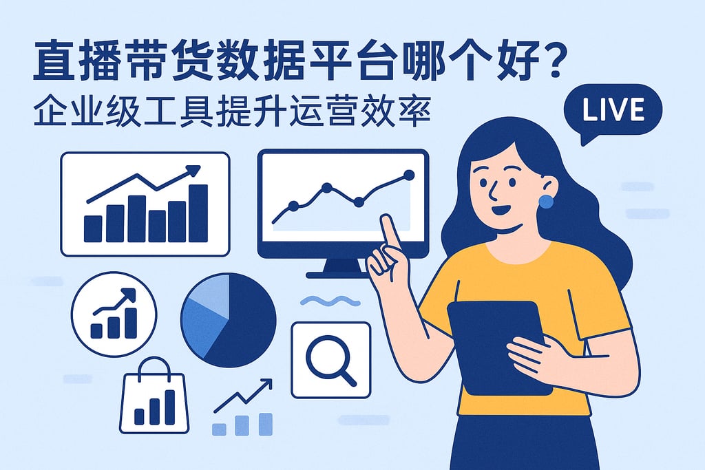 直播带货数据平台哪个好？企业级工具提升运营效率