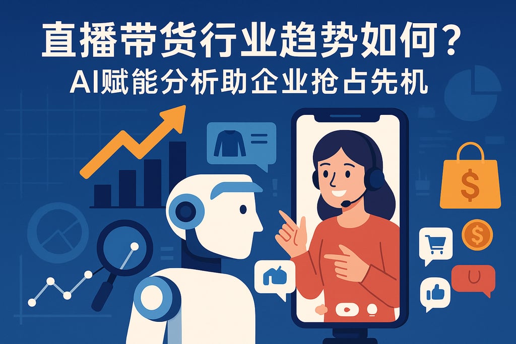 直播带货行业趋势如何？AI赋能分析助企业抢占先机