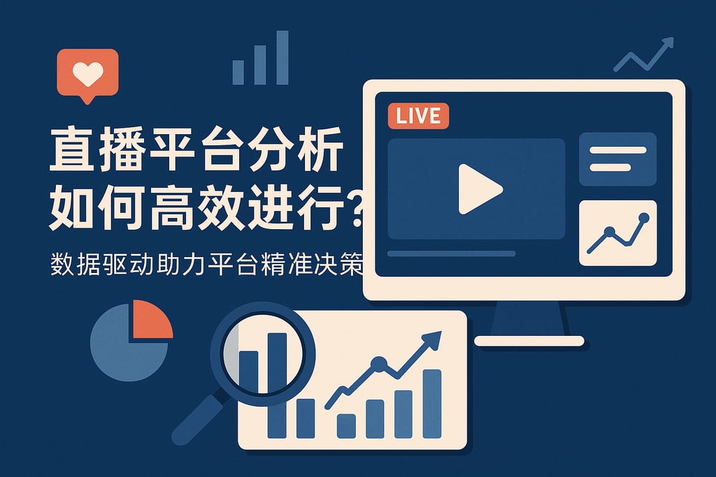 直播平台分析如何高效进行？数据驱动助力平台精准决策