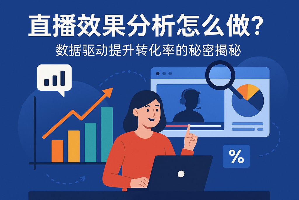 直播效果分析怎么做？数据驱动提升转化率的秘密揭秘