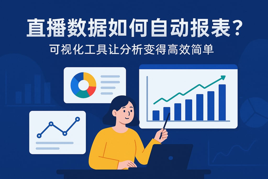 直播数据如何自动报表？可视化工具让分析变得高效简单