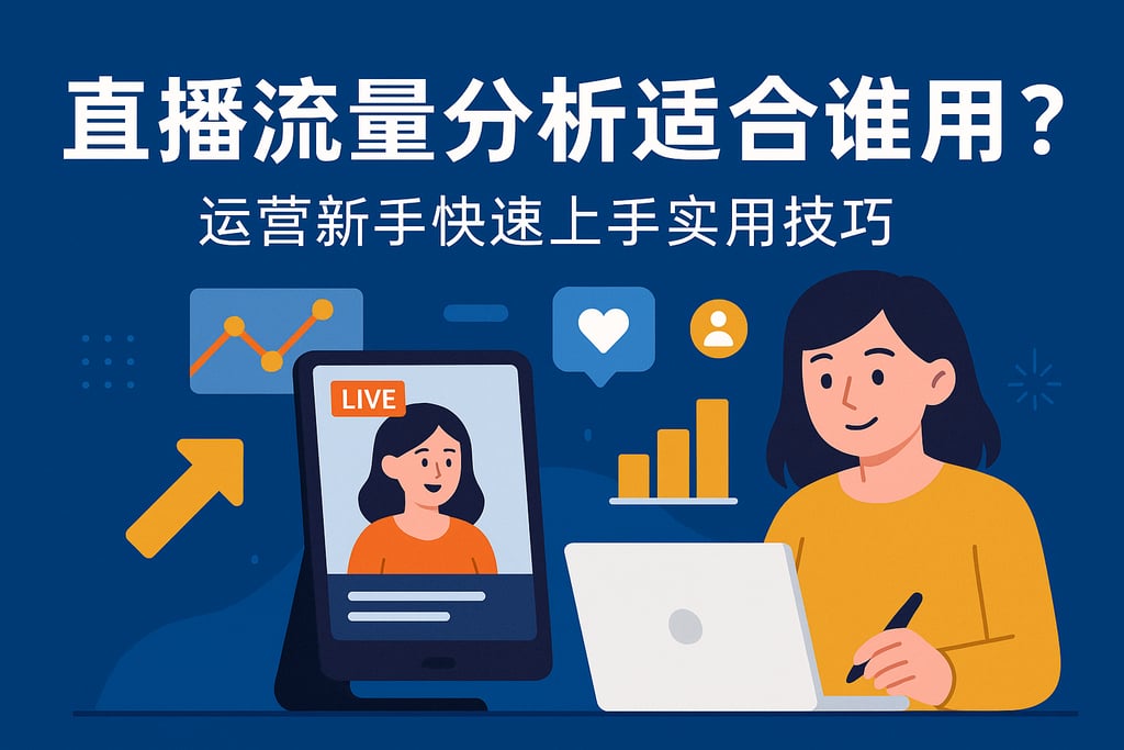 直播流量分析适合谁用？运营新手快速上手实用技巧