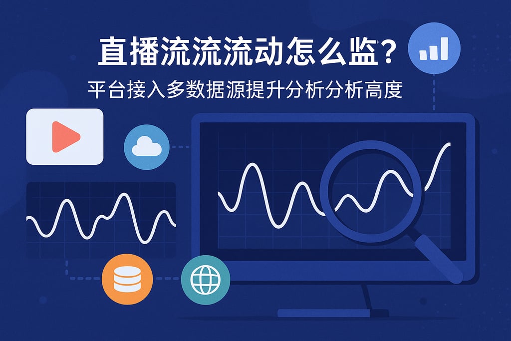 直播流量波动怎么监控？平台接入多数据源提升分析精度