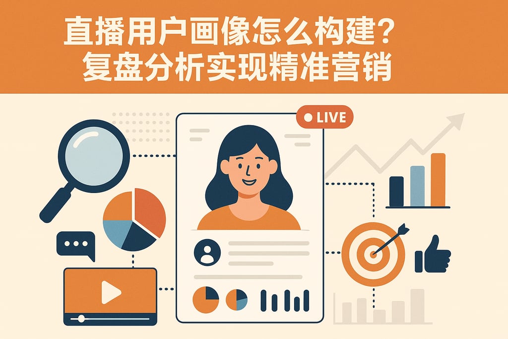 直播用户画像怎么构建？复盘分析实现精准营销