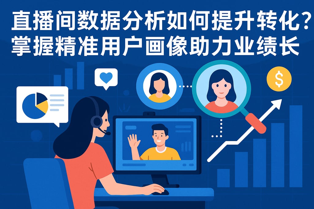 直播间数据分析如何提升转化？掌握精准用户画像助力业绩增长