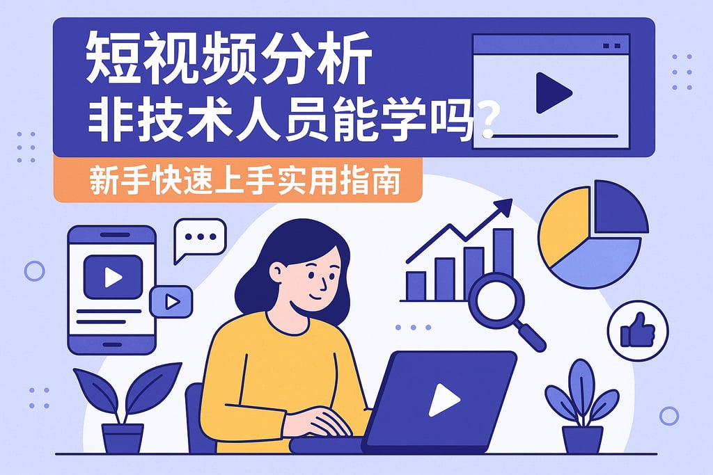 短视频分析非技术人员能学吗？新手快速上手实用指南