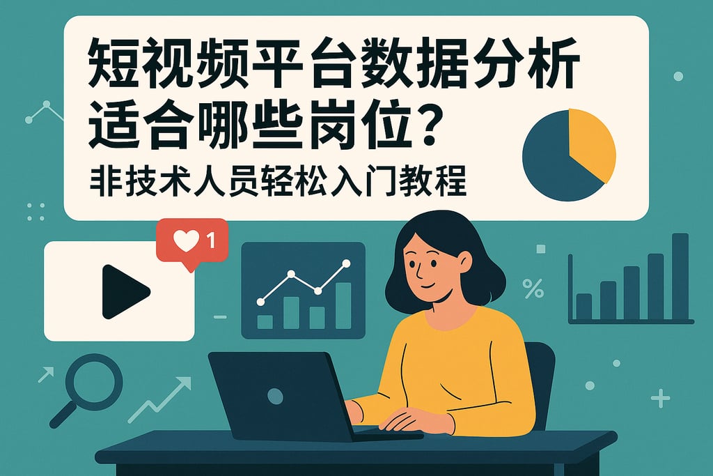 短视频平台数据分析适合哪些岗位？非技术人员轻松入门教程
