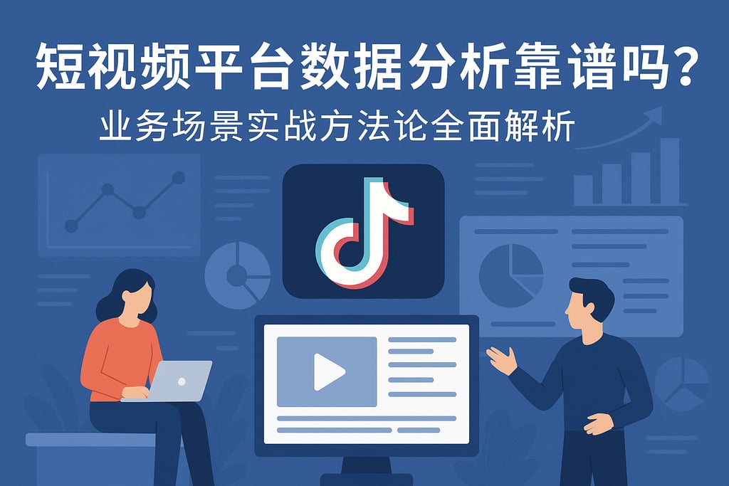 短视频平台数据分析靠谱吗？业务场景实战方法论全面解析