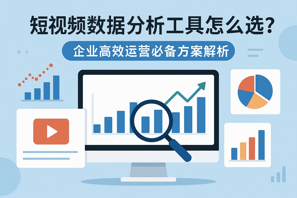 短视频数据分析工具怎么选？企业高效运营必备方案解析